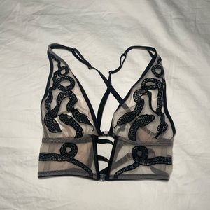 Thistle & Spire Medusa Bralette - Biscotti